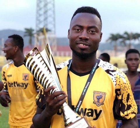 Eric Donkor hopes to win more trophies with Ashgold