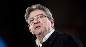 French hard-left leader Jean-Luc Melenchon