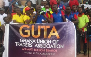 Some members of the Ghana Union of Traders Association (GUTA)