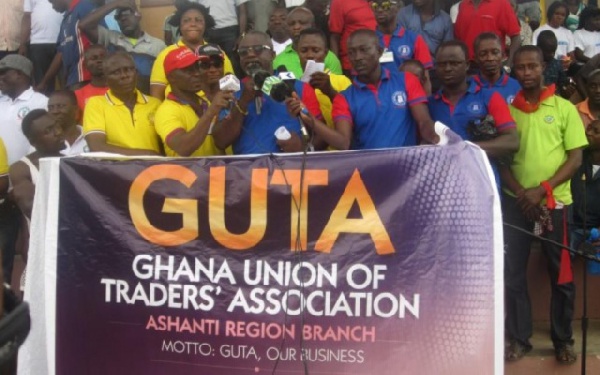 Some members of the Ghana Union of Traders Association (GUTA)