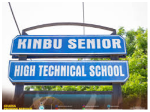 File photo of Kinbu Senior High Technical School sign post