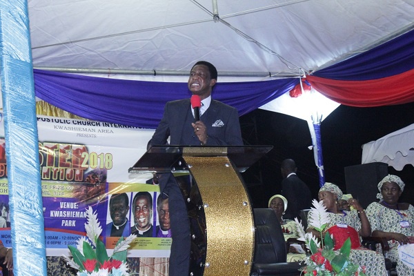 Apostle Dr. Stephen Kwame Amoani, Chairman - Christ Apostolic Church International (CACI)
