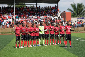 A photo of the Hohoe United squad