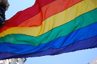 File Photo: Flag representing the LGBTQ+ community