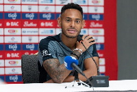 Panama forward Ismael Diaz