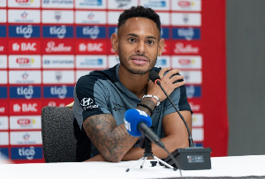 Panama forward Ismael Diaz