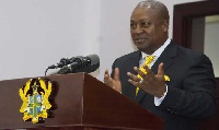 President John Mahama in address
