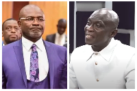 Kennedy Agyapong and Professor Gyan