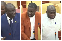 Isaac Adongo, Frank Annoh-Dompreh and Habib Iddrisu