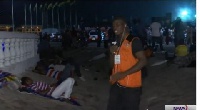 Scores of Ghanaians chose to spend the night at the Black Star Square on the eve of the swearing-in