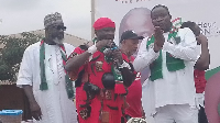 Joseph Amankwah Nurudeen speaking at an event