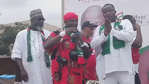 Joseph Amankwah Nurudeen speaking at an event