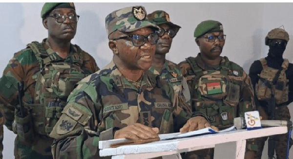 Chief of Army Staff, Major General Lawrence Kwaku Gbetanu