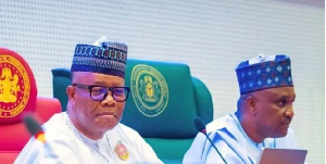 Senate President Godswill Akpabio and the Speaker of the House of Representatives, Tajudeen Abbas