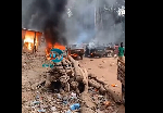Galamsey crackdown: NAIMOS taskforce destroys cars, motorcycles at Essaman