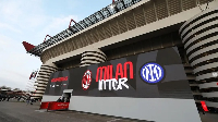 A file photo of Inter Milan and AC Milan iconic San Siro stadium