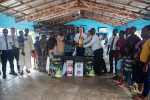 Church of Jesus Christ of Latter-Day Saints extends support to Krisan Refugee Camp in Western Region