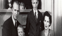 A file photo of the founders of the Marriott family