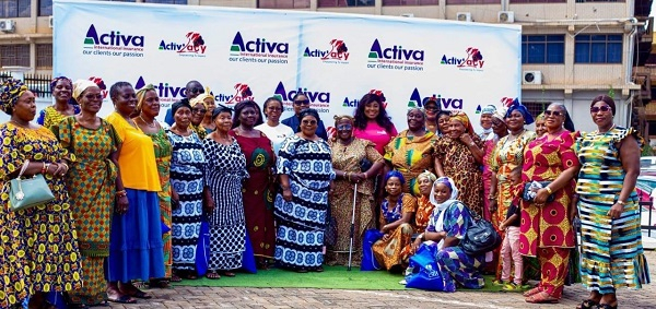 From (L-R middle back row) Genevieve Tachie - DMD Activa, Diana Adu-Danquah Esq, Gloria Osei Sarfo