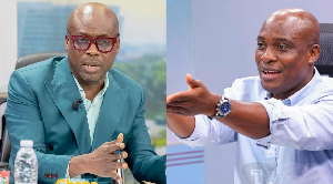 Akwatia MP challenges Adom-Otchere during heated Sedina Tamakloe debate Akwatia MP challenges Adom-Otchere during heated Sedina Tamakloe debate