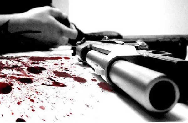 The two mobile money agents were shot dead by a group of 4 robbers at Pelungu