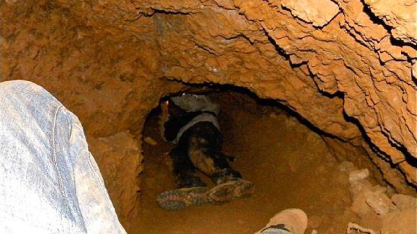 File photo of a galamsey pit