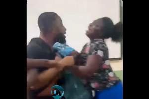 The man attacked the nurse in a fit of anger