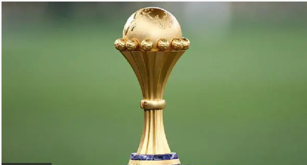 Foto of di Africa Cup of Nation trophy
