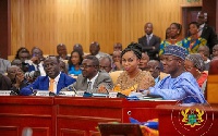 Some Majority members in Parliament