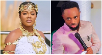 Singer Mzbel (L) has said that Prophet Fire Oja (R) has admitted he was wrong