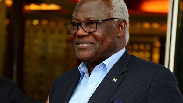 Ernest Bai Koroma, Sierra Leone's former president, appeared before the Anti-Corruption Commission