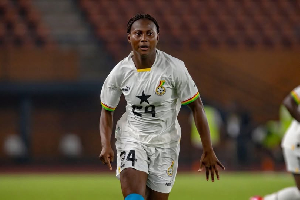 Abigail Kofi Kim is a player of the Black Queens