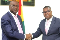 Colombian Ambassador to Ghana and the Deputy Minister of Foreign Affairs and Regional Integration