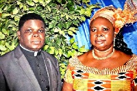 Apostle Albert Amoah and his wife Mrs Agatha Amoah
