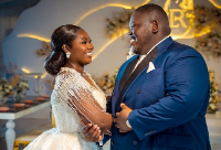 Emmanuel Tetteh George and his wife Ruth Ewoenam [Image Credit: Manuel Photography]