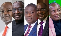 The top NPP presidential hopeful in GhanaWeb poll