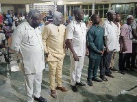 Newly elected NDC executives of the Akan constituency