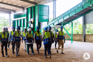 Parliamentary Select Committee on Sanitation and Water Resources visiting the facility