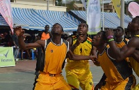 KNUST in action against KTU at 2016 UPAC.