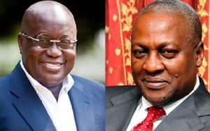 Nana Akufo-Addo and President Mahama are the front runners in this year