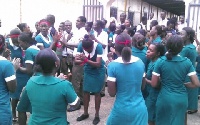 File photo: The students are being forced to buy items for the principal, other heads of the school.