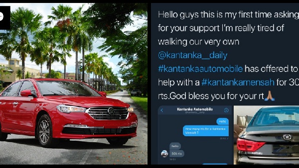 The Kantanka automobile has issued a disclaimer to the Godfather's post