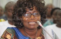 Minister for Fisheries and Acquaculture Development,  Elizabeth Naa Afoley Quaye