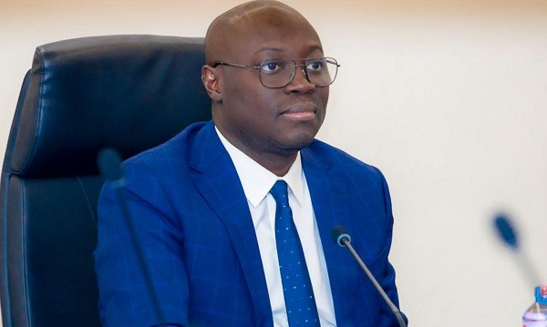 Dr Cassiel Ato Forson is Ghana's Minister of Finance