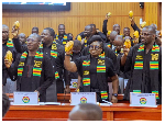 PHOTOS: Why Minority MPs wore black and brandished cocoa pods at SONA 2026