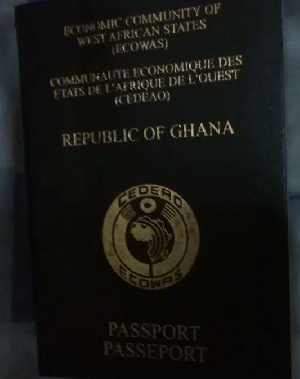 Hundreds of Ghanaians queue for passports at the passport office daily