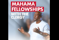 John Mahama is meeting some Christian leaders in Accra