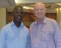 Emmanuel Treku, the CEO of the Inter Tourism Expo Accra of Ghana met with Alain St.Ange