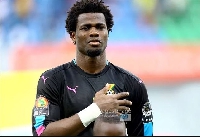 Ghana's goalkeeper, Razak Brimah