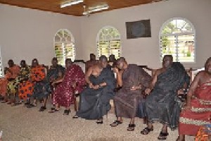 Members of Asanteman traditional council